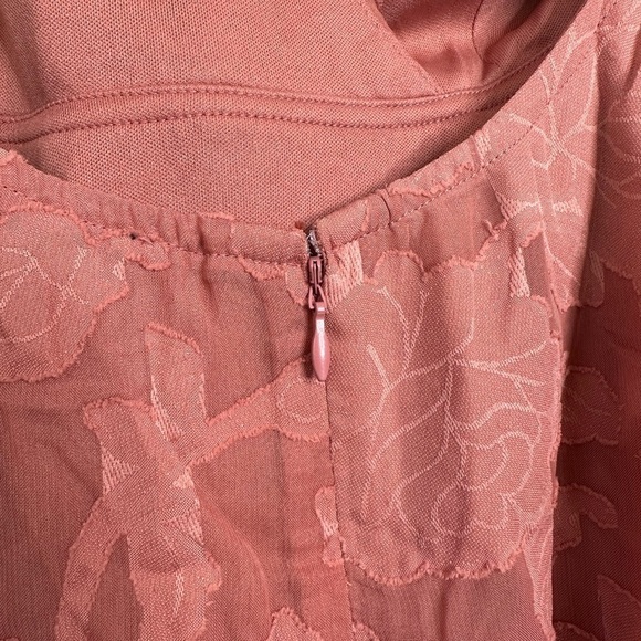 LULUS Days of Beauty Rose Pink Burnout Floral
Skater Dress M NWT - Picture 8 of 10